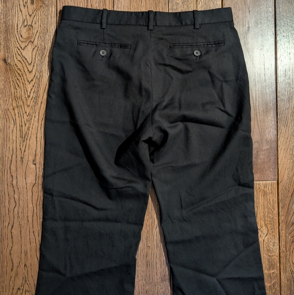 Club Monaco Lightweight Wool Straight Leg Trousers Pants - Picture 6 of 8